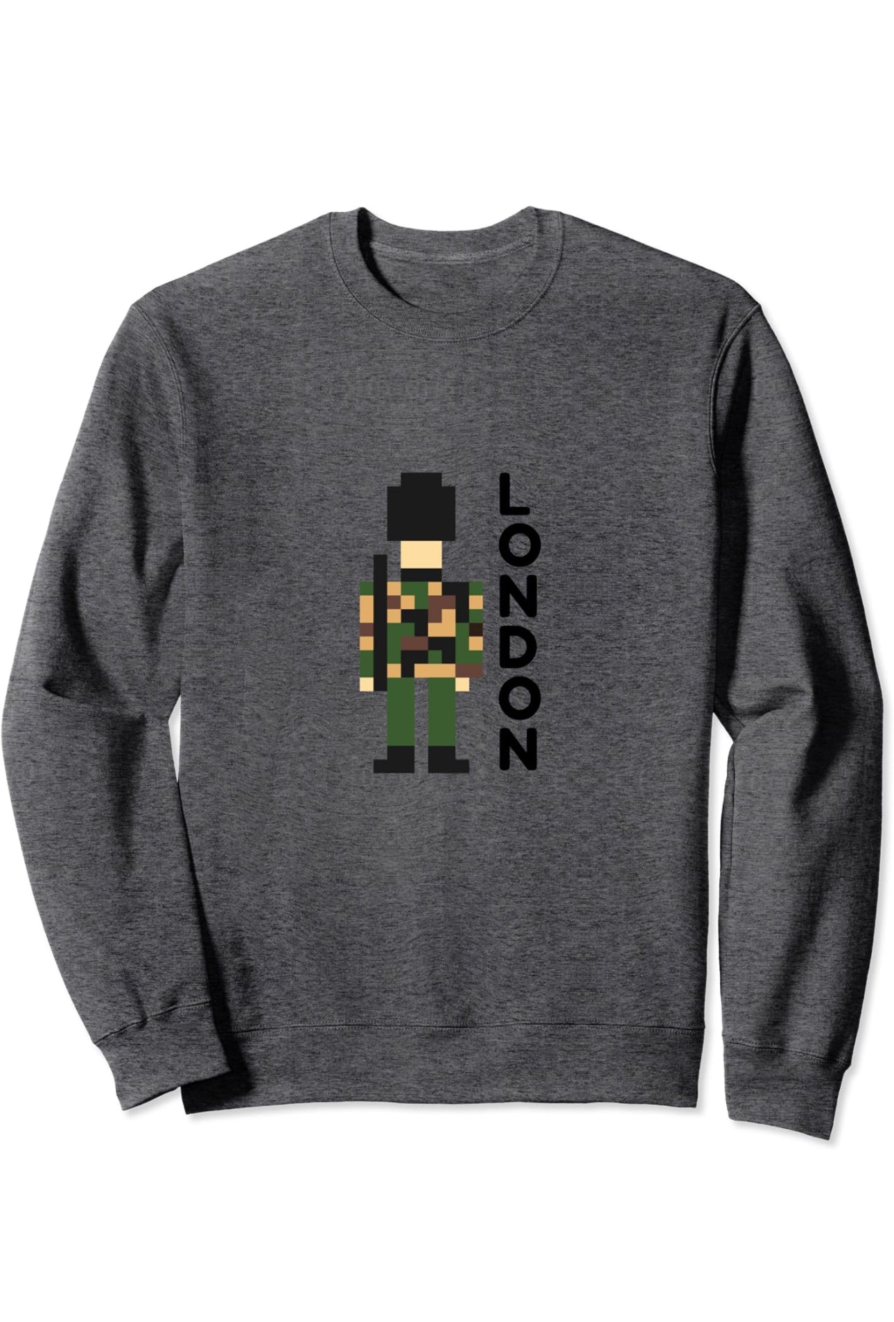 USA Fire Truck Pixel Art T-Shirt – Retro Firefighter Graphic Tee for Men & Women Sweatshirt