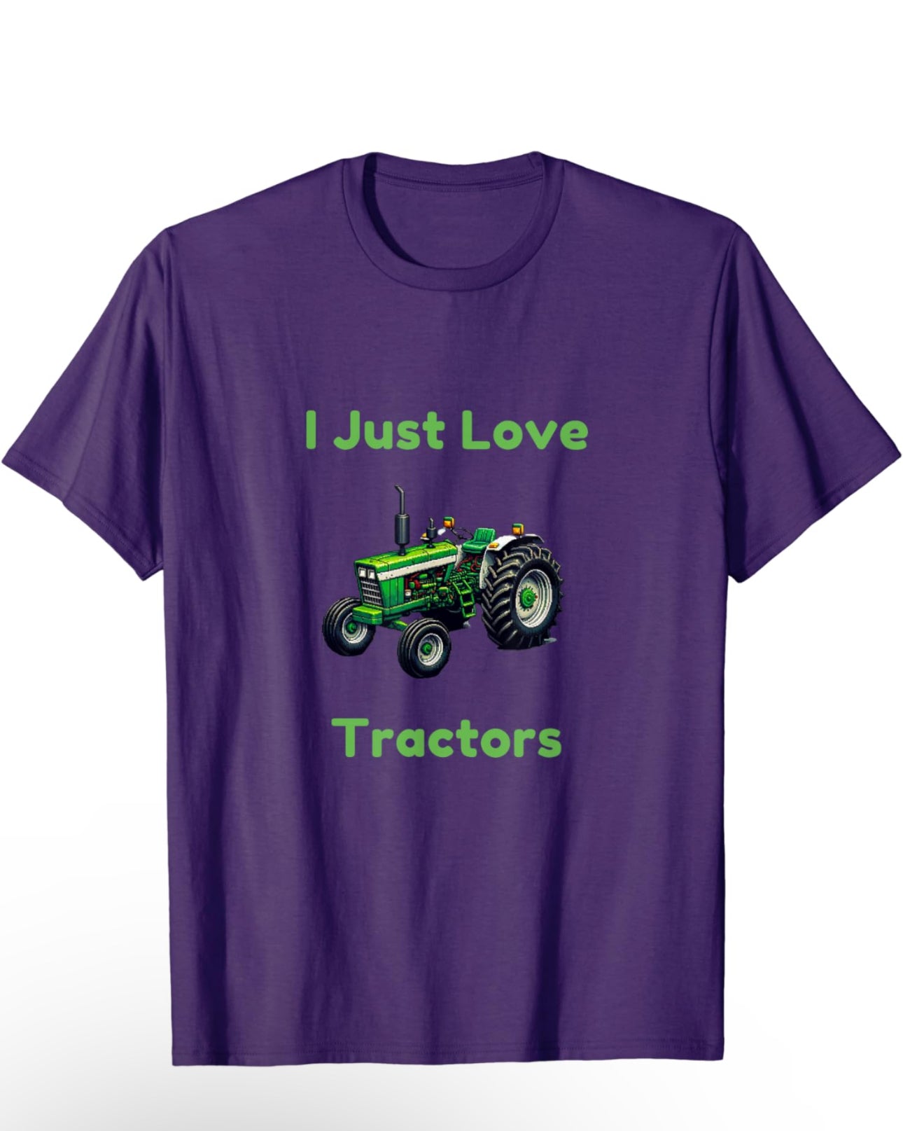 I Just Love Tractors - Pixelated Classic Tee Shirt t-shirt