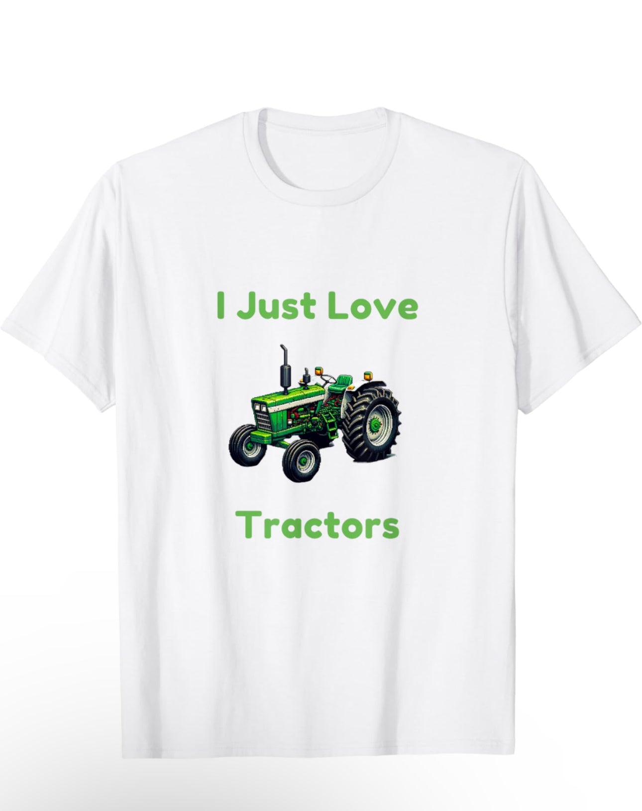 I Just Love Tractors - Pixelated Classic Tee Shirt t-shirt