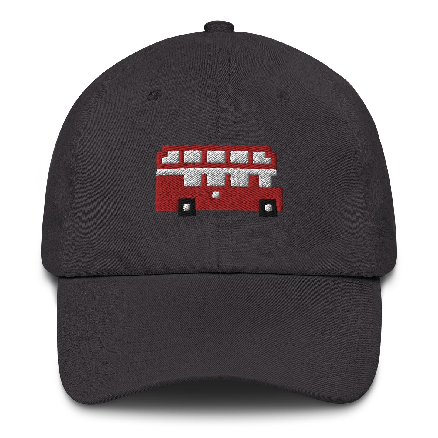 Embroidered London Route Master Double Decker Bus - Baseball Cap