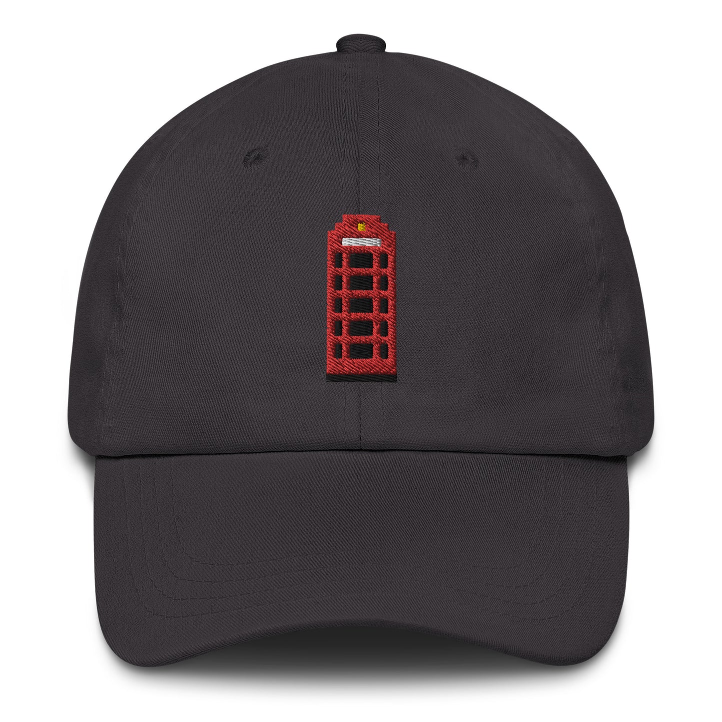Embroidered Great Britain’s Red BT Telephone Box - Base Ball Cap