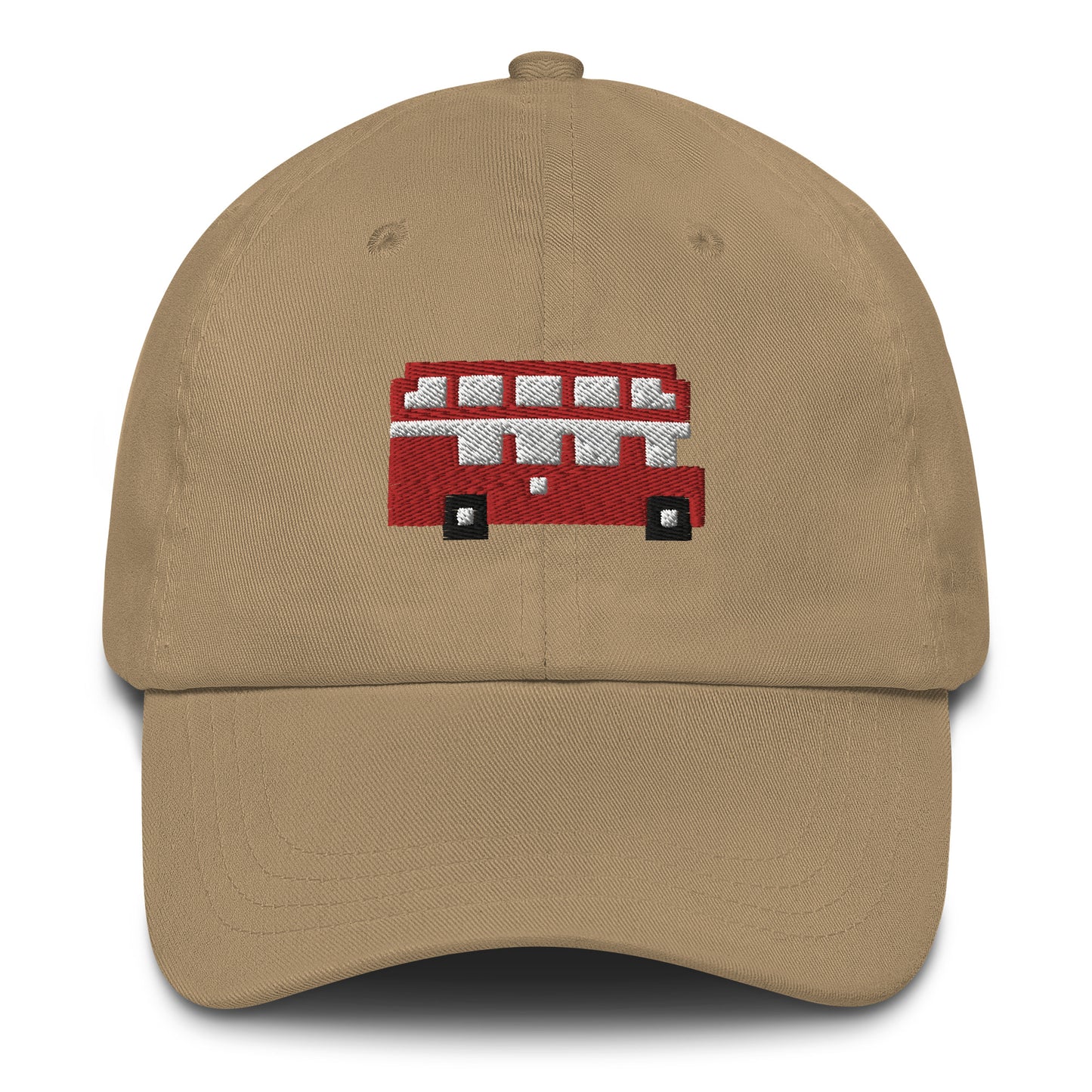 Embroidered London Route Master Double Decker Bus - Baseball Cap