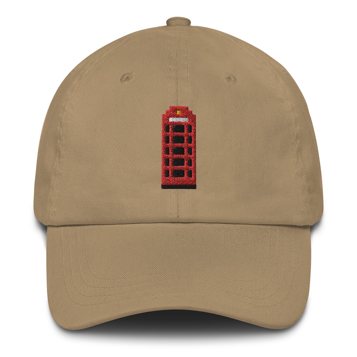 Embroidered Great Britain’s Red BT Telephone Box - Base Ball Cap