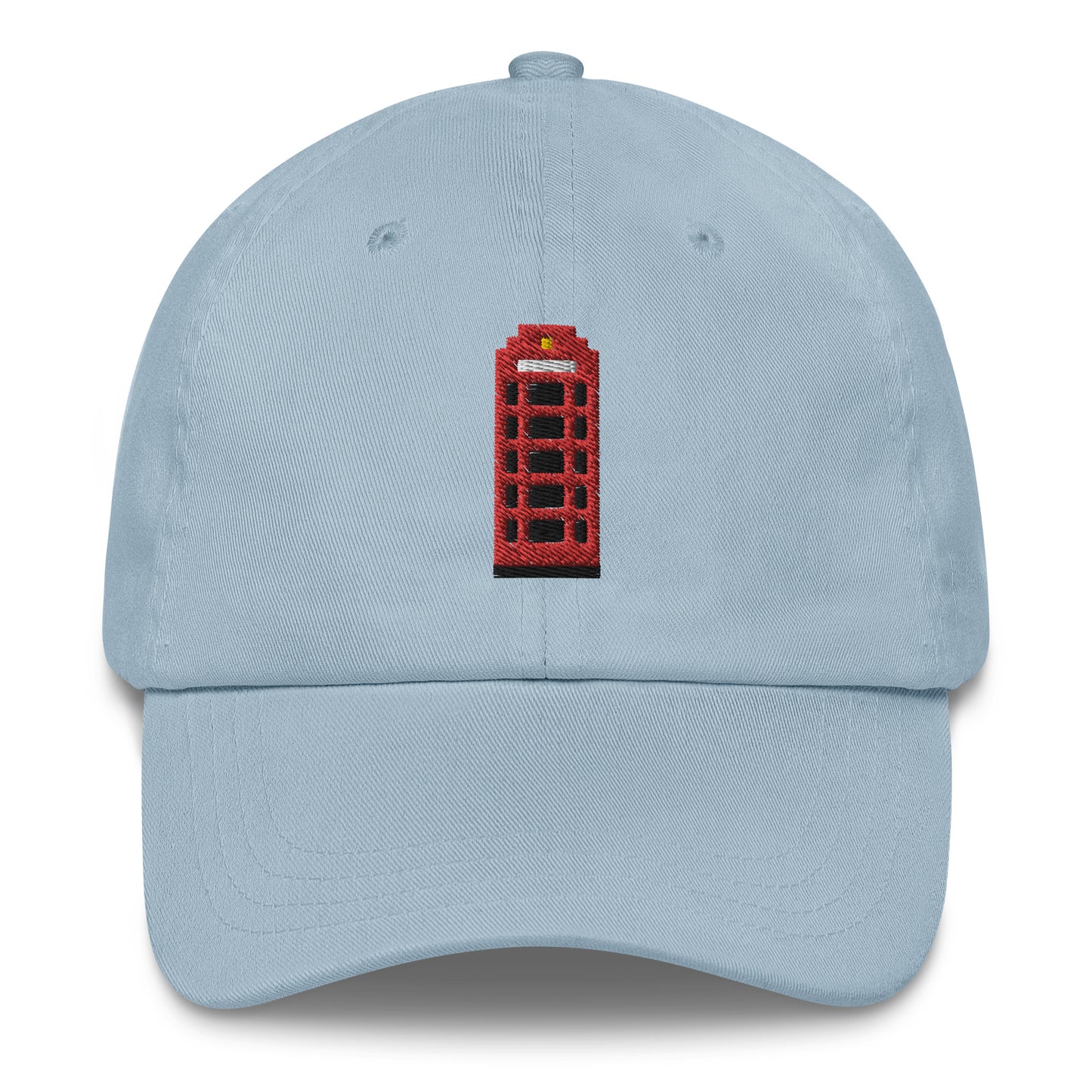 Embroidered Great Britain’s Red BT Telephone Box - Base Ball Cap