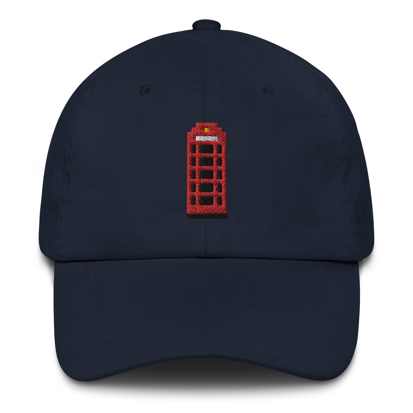 Embroidered Great Britain’s Red BT Telephone Box - Base Ball Cap
