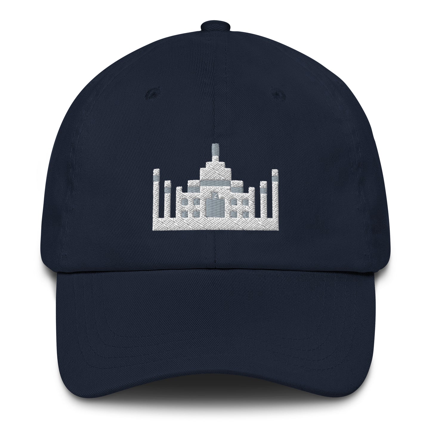 Pixelated Taj Mahal India Baseball Cap