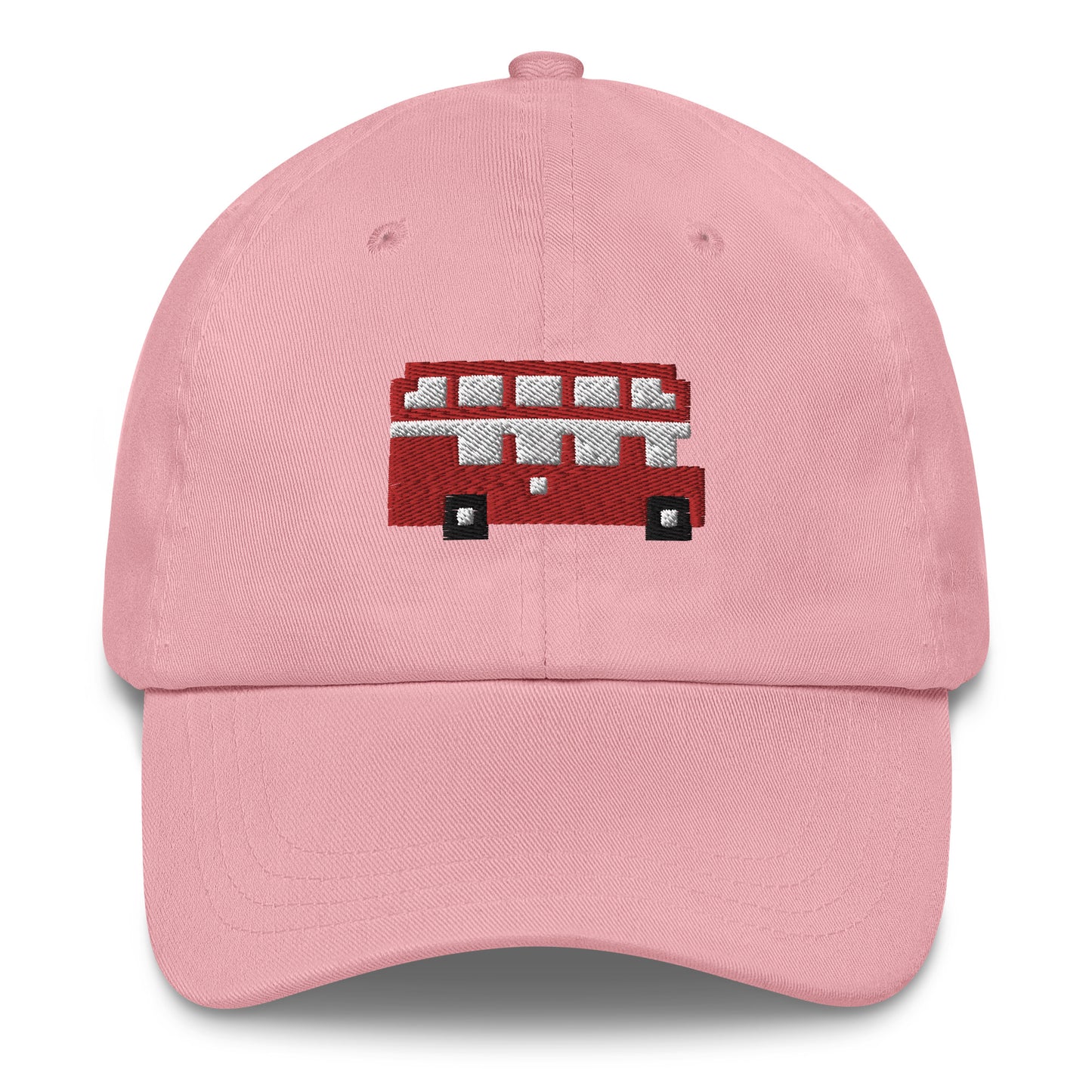 Embroidered London Route Master Double Decker Bus - Baseball Cap
