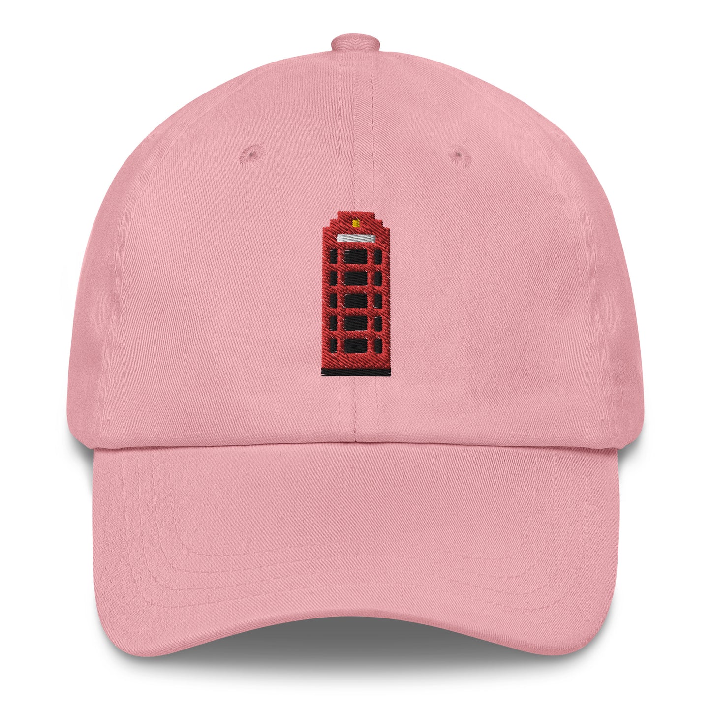 Embroidered Great Britain’s Red BT Telephone Box - Base Ball Cap