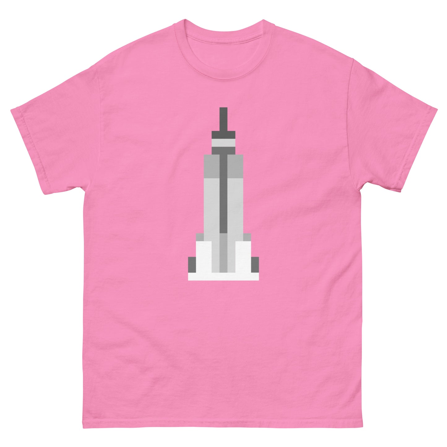 New York Pixelated SkyScrapper - Men's T-Shirt Azalea t-shirt