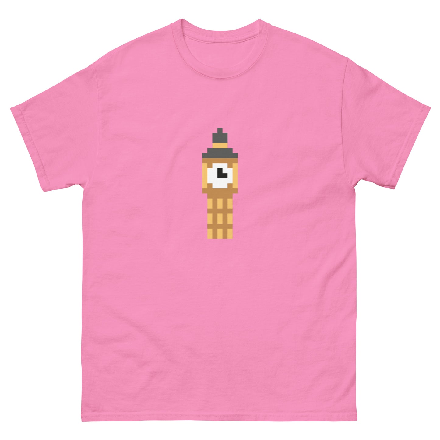 Big Ben Pixel Art T-Shirt – London Elizabeth Tower Graphic Tee for UK Fans & Tourists Azalea t-shirt