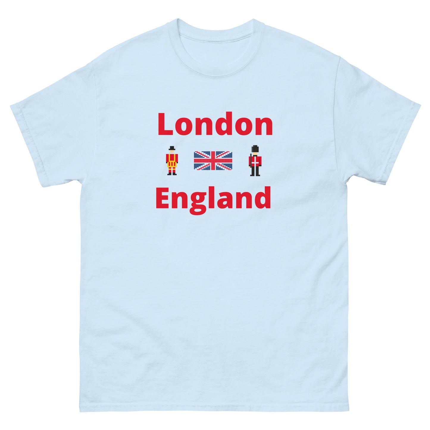 I love London with royal guard, Union Jack and solider T-Shirt