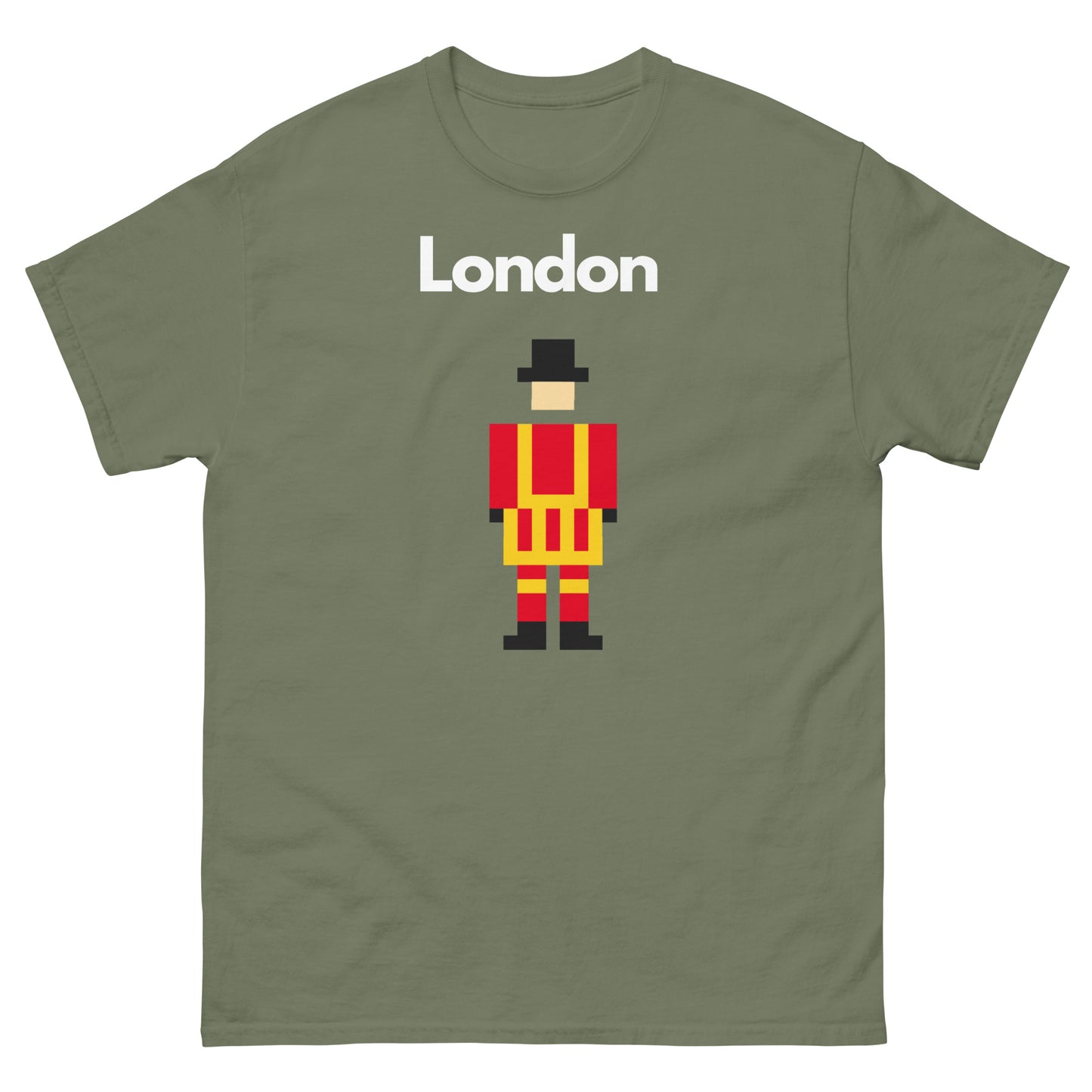 London Royal Guard Aka Beefeater - Men's classic tee Military Green t-shirt