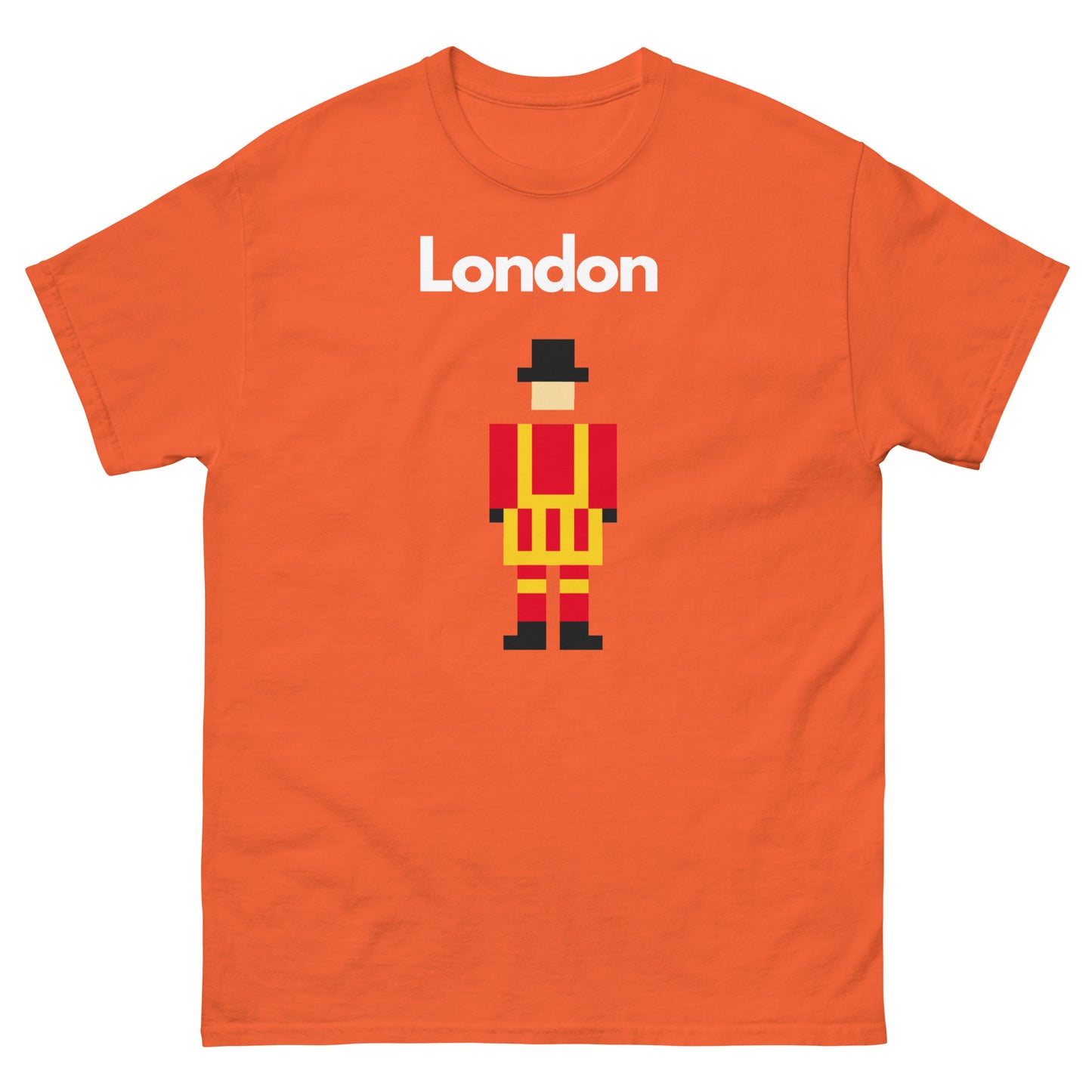 London Royal Guard Aka Beefeater - Men's classic tee Orange t-shirt