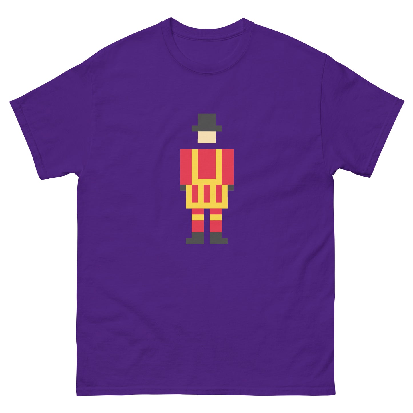 Royal Guard Aka Beefeater - classic t-shirt Purple t-shirt