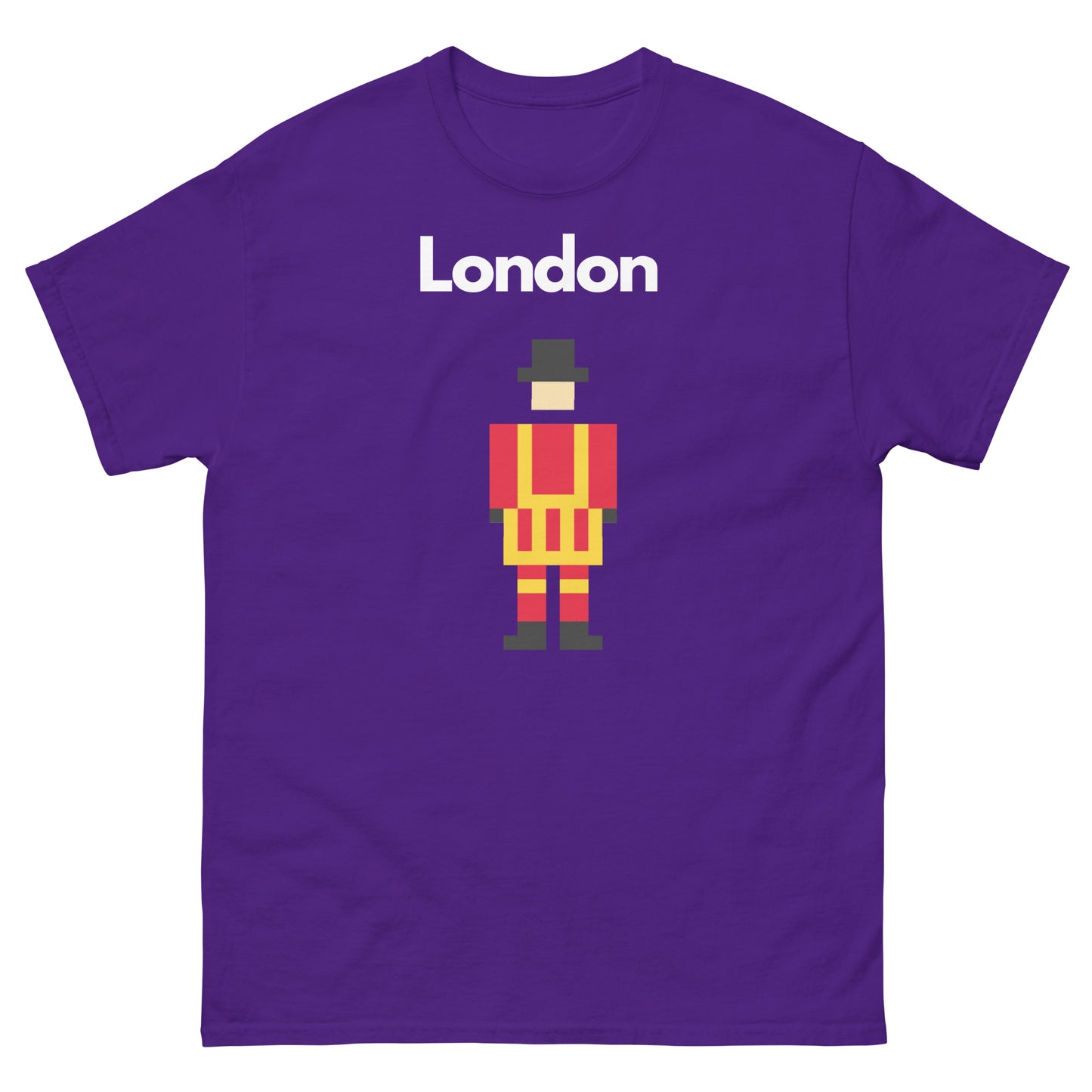 London Royal Guard Aka Beefeater - Men's classic tee Purple t-shirt