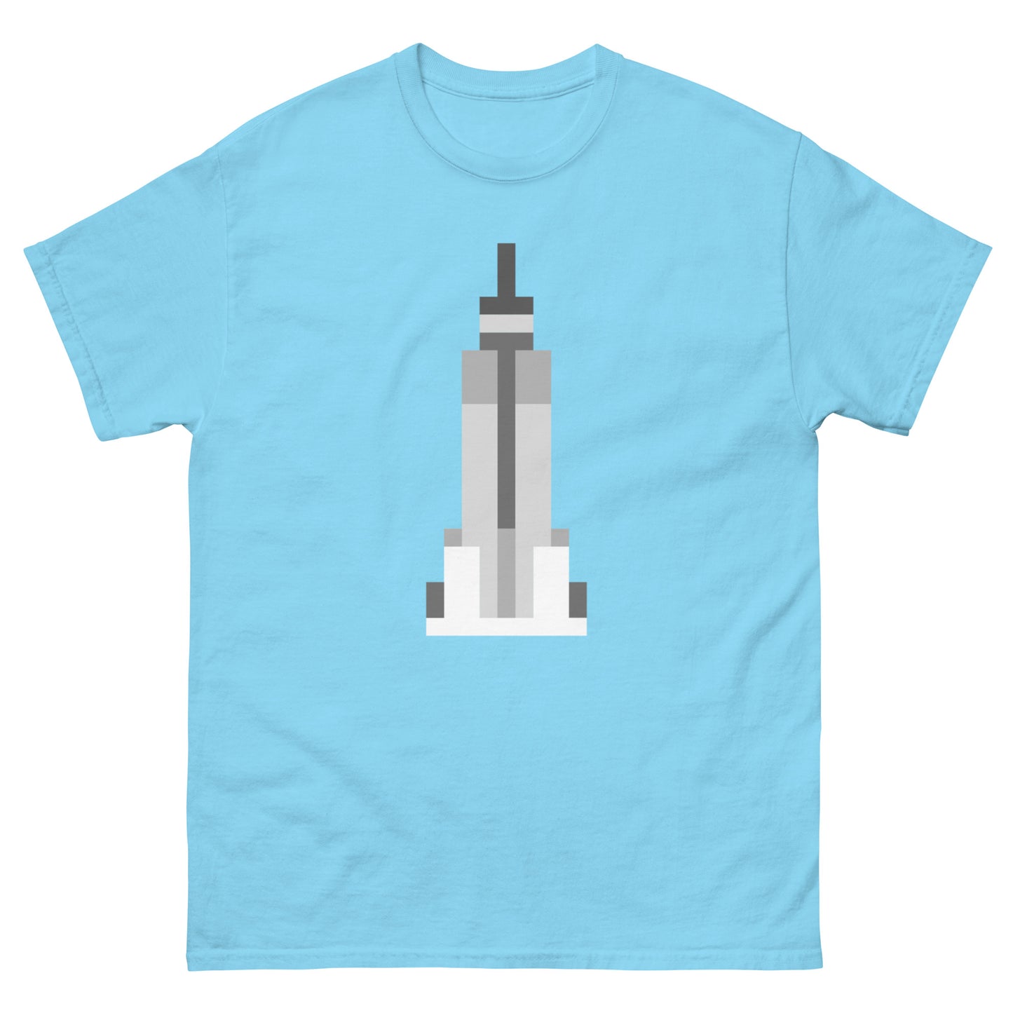 New York Pixelated SkyScrapper - Men's T-Shirt Sky t-shirt