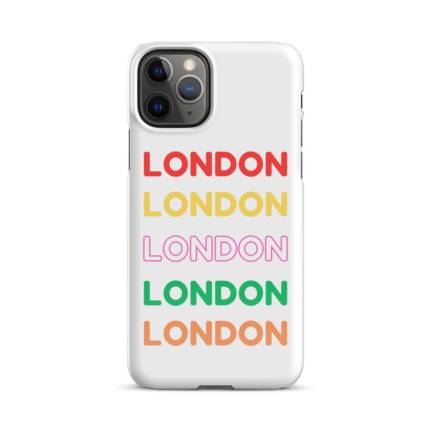 Colourful London Design Snap case for iPhone®