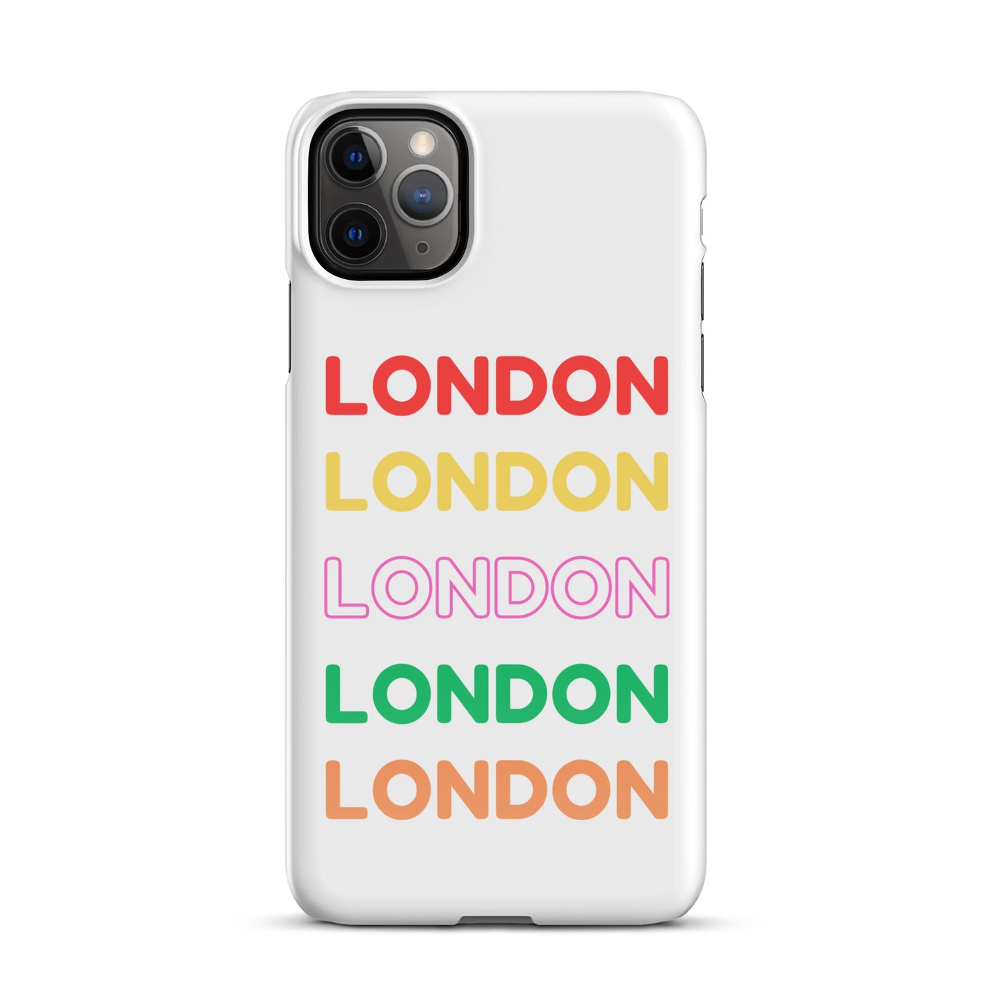 Colourful London Design Snap case for iPhone®