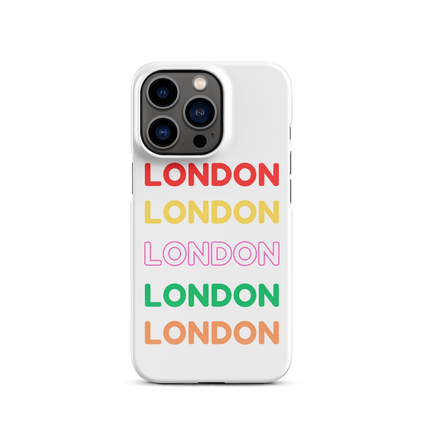 Colourful London Design Snap case for iPhone®