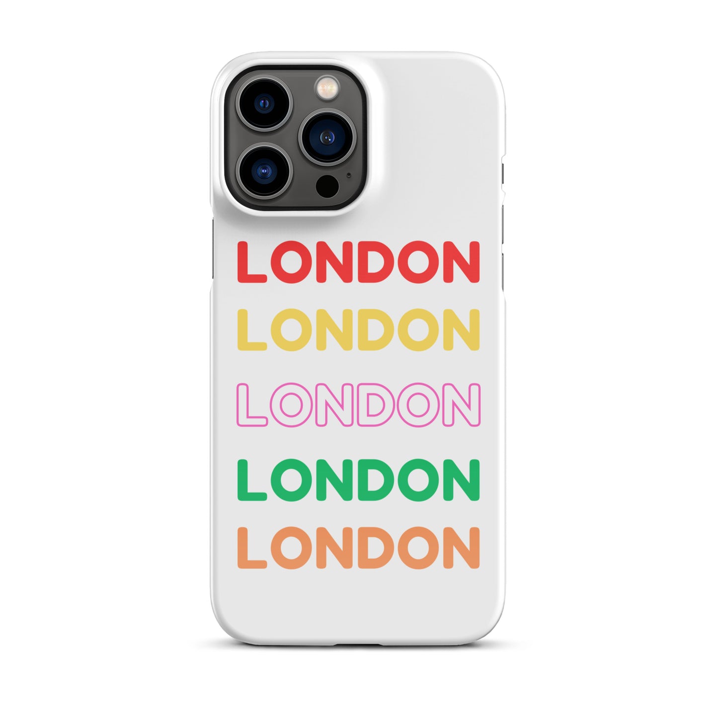 Colourful London Design Snap case for iPhone®