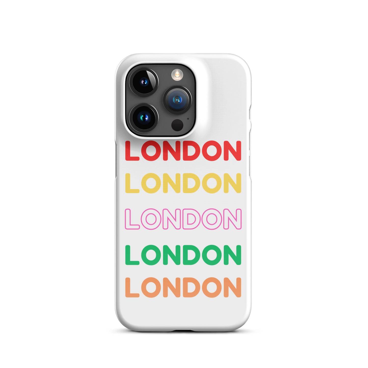 Colourful London Design Snap case for iPhone®