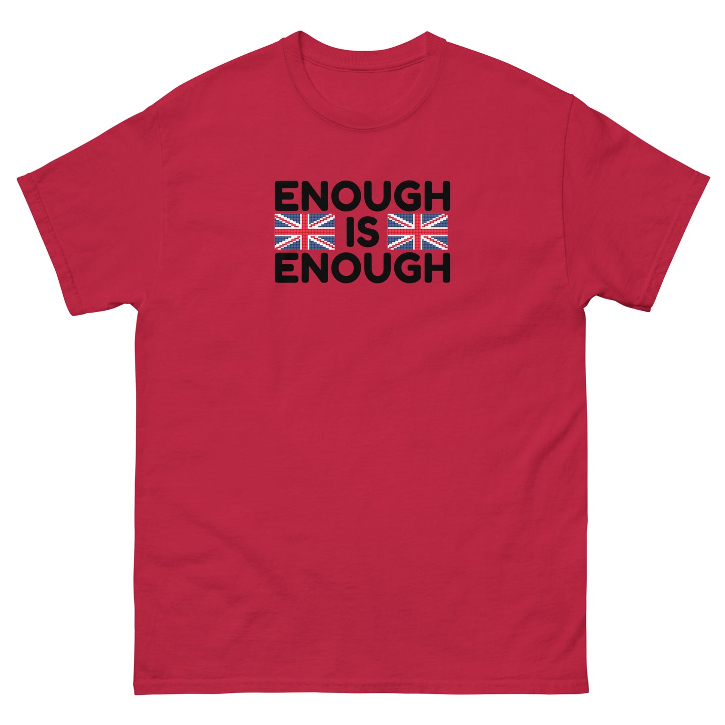 Enough Is Enough - Stand Up For Yourself - Unisex classic tee Cardinal t-shirt