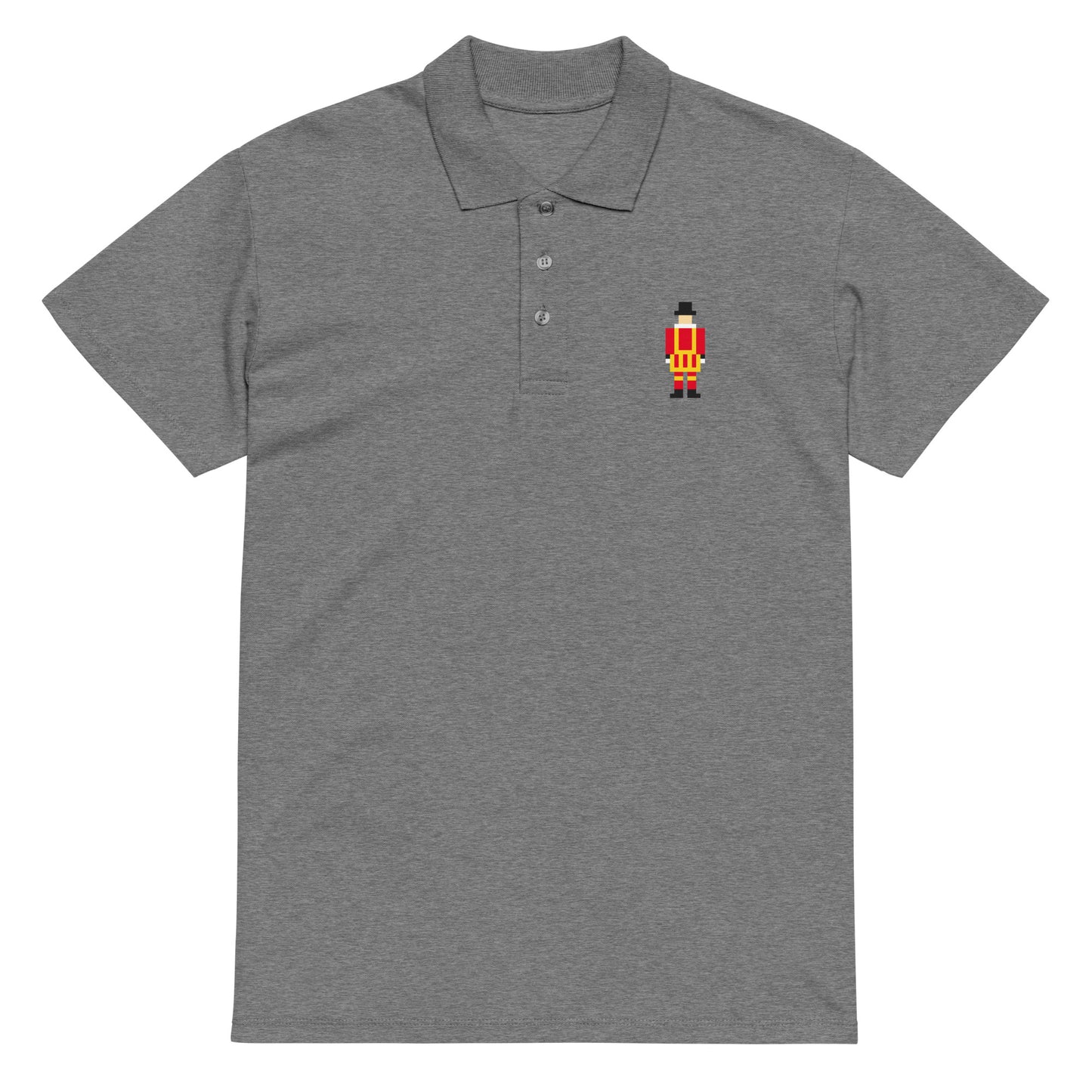 Tower of London souvenir polo shirt – high-quality Royal Guard embroidered design