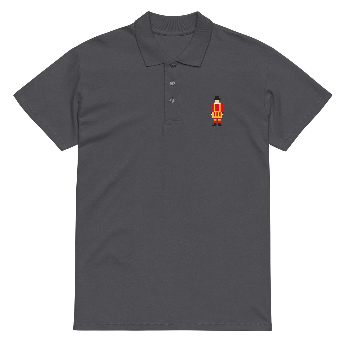 Tower of London souvenir polo shirt – high-quality Royal Guard embroidered design