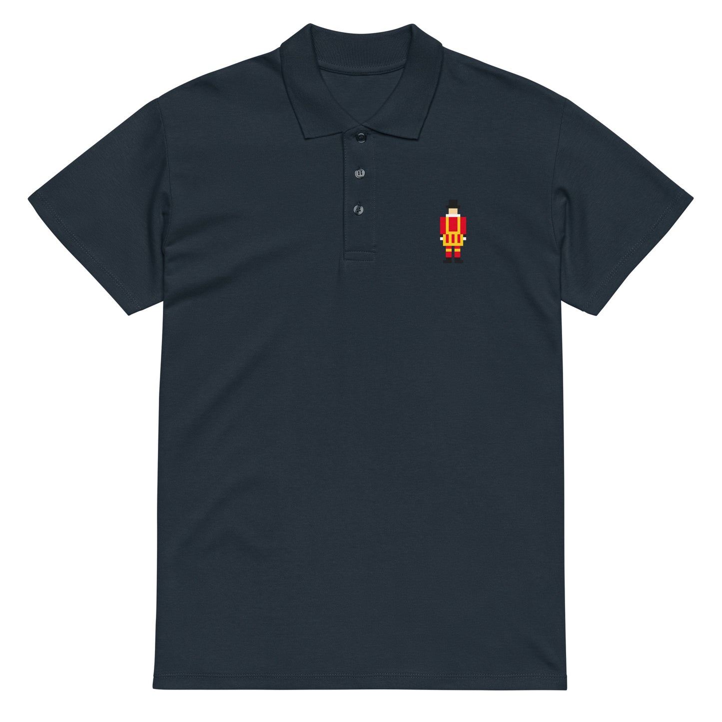 Tower of London souvenir polo shirt – high-quality Royal Guard embroidered design
