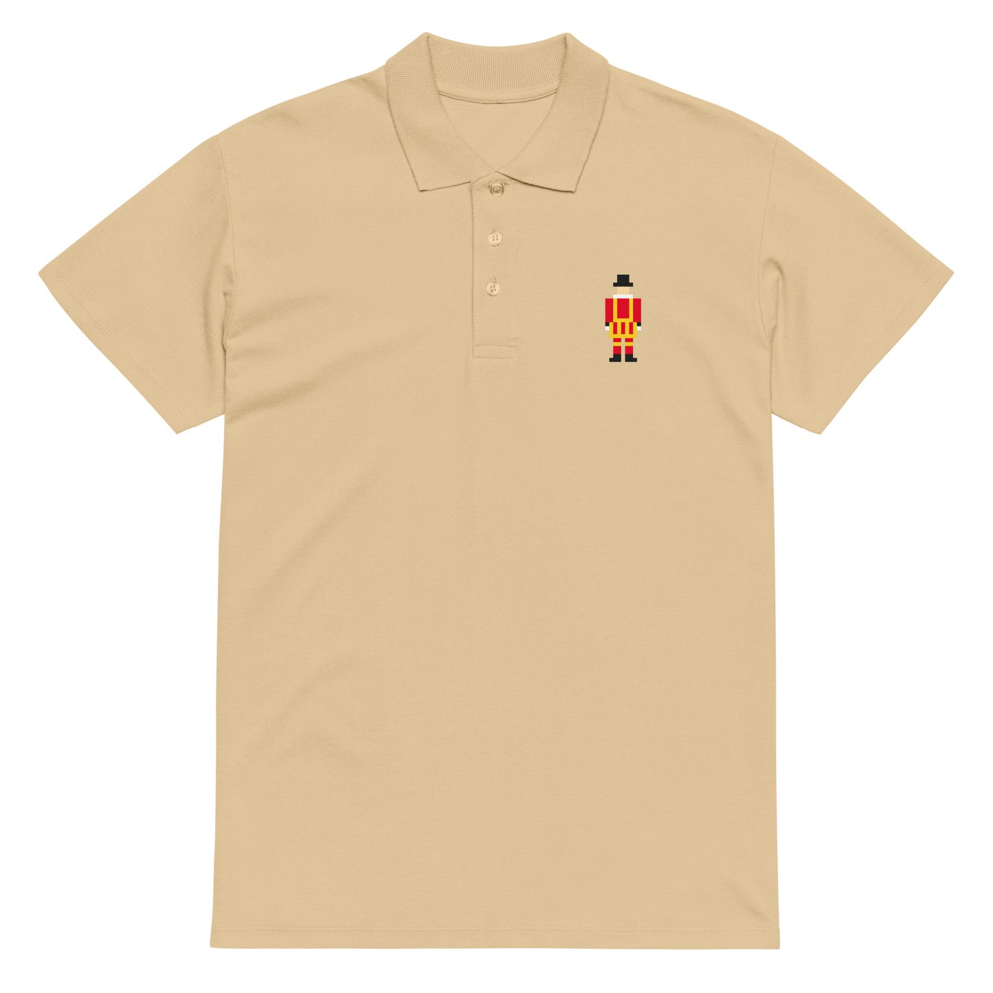 Tower of London souvenir polo shirt – high-quality Royal Guard embroidered design