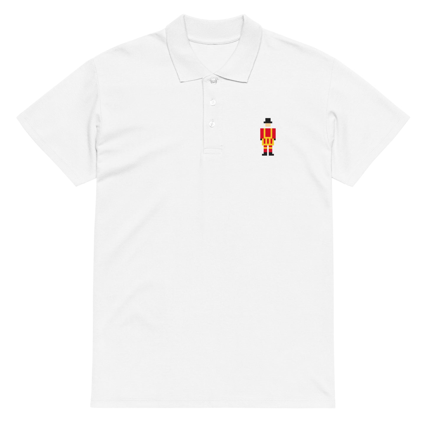 Tower of London souvenir polo shirt – high-quality Royal Guard embroidered design
