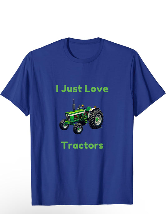 I Just Love Tractors - Pixelated Classic Tee Shirt t-shirt