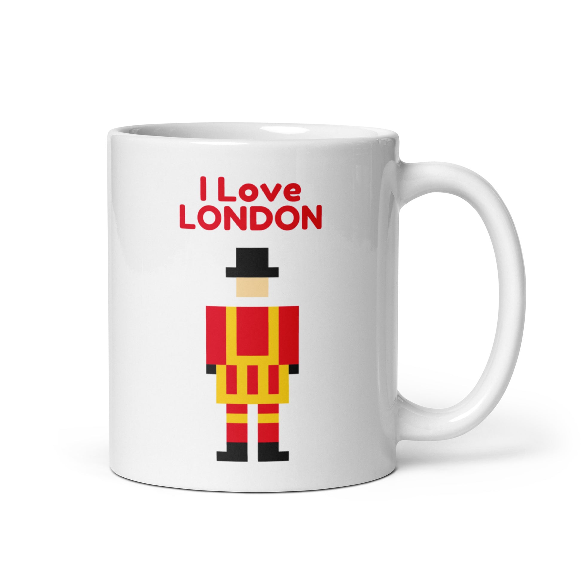 British Tower Of London Royal Guard - Beefeater - White glossy mug 11 oz Mug