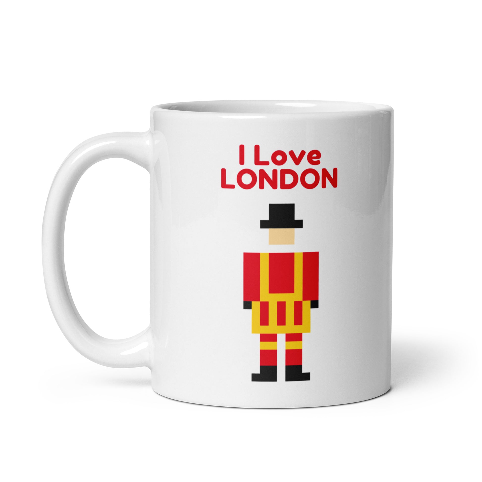 British Tower Of London Royal Guard - Beefeater - White glossy mug Mug