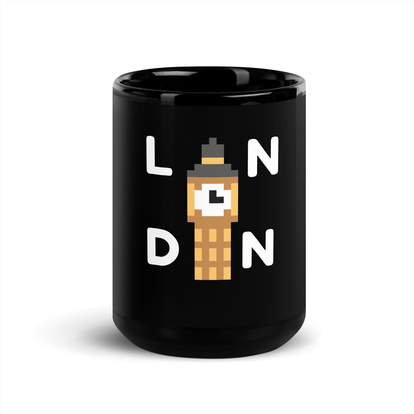 LNDN Big Ben Pixel art mug