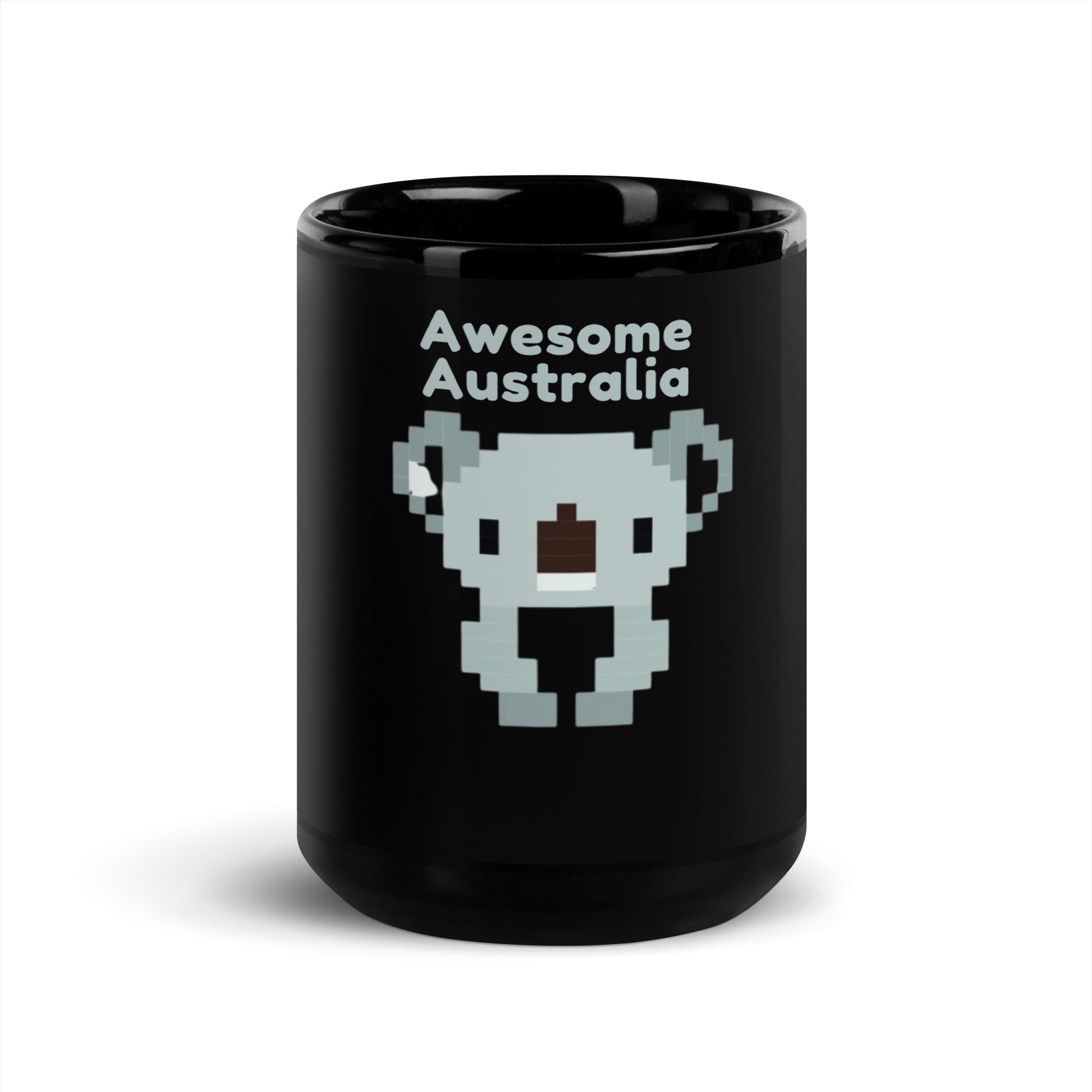 Awesome Australia Pixelated Koala Bear