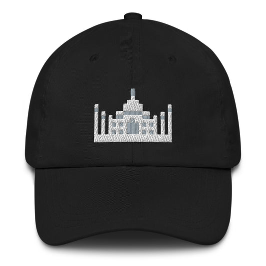 Pixelated Taj Mahal India Baseball Cap