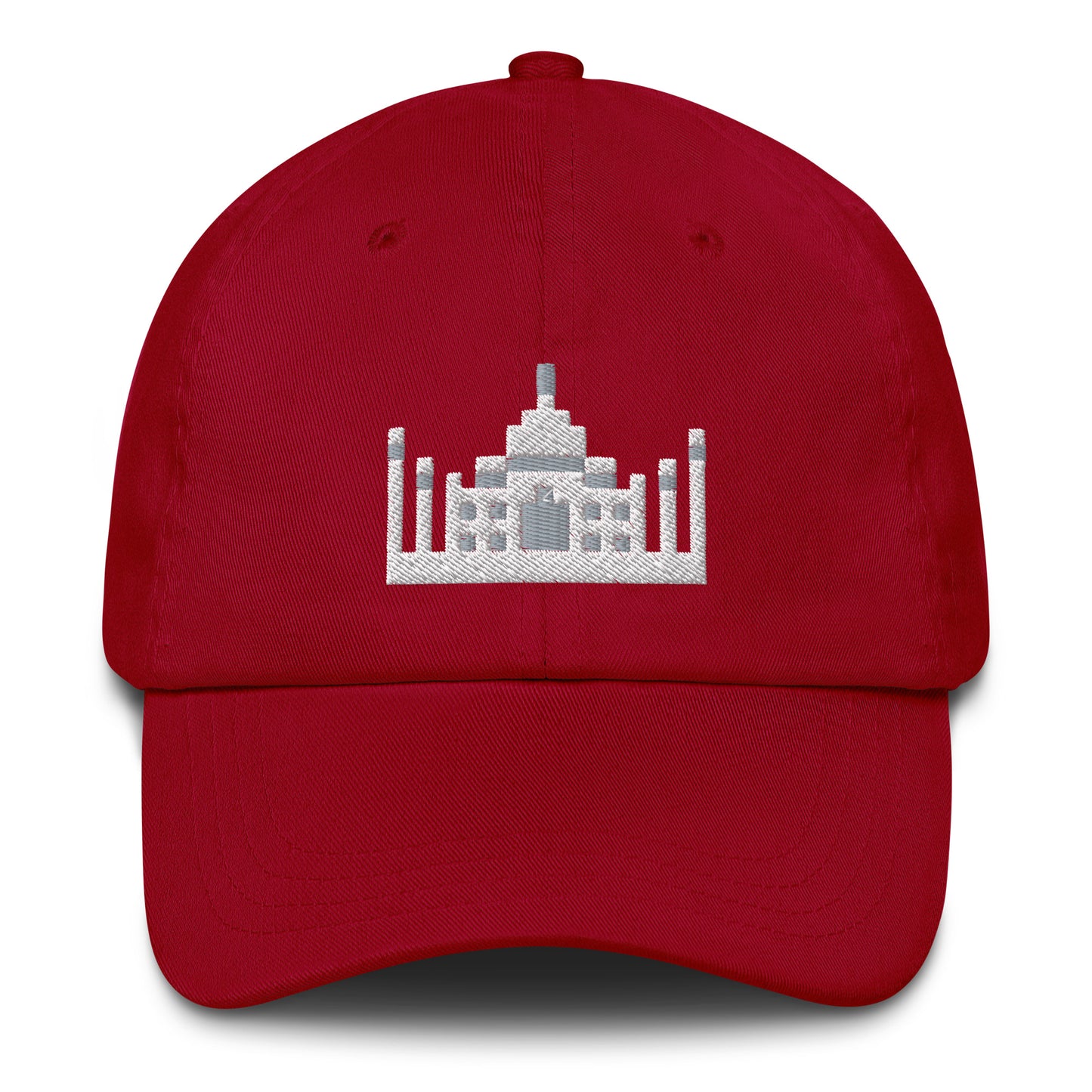 Pixelated Taj Mahal India Baseball Cap