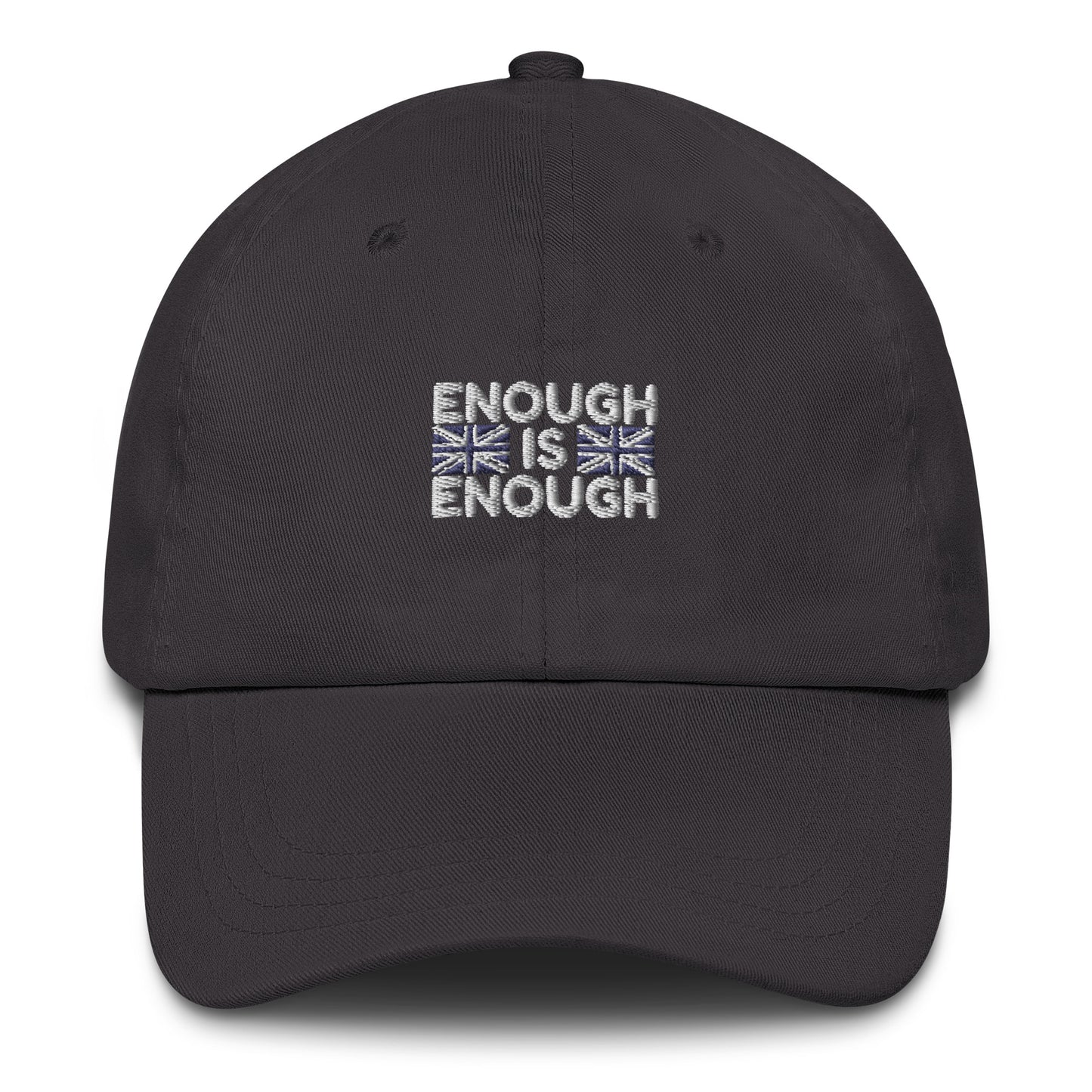 Enough is Enough - Union Jack Flag Baseball Cap