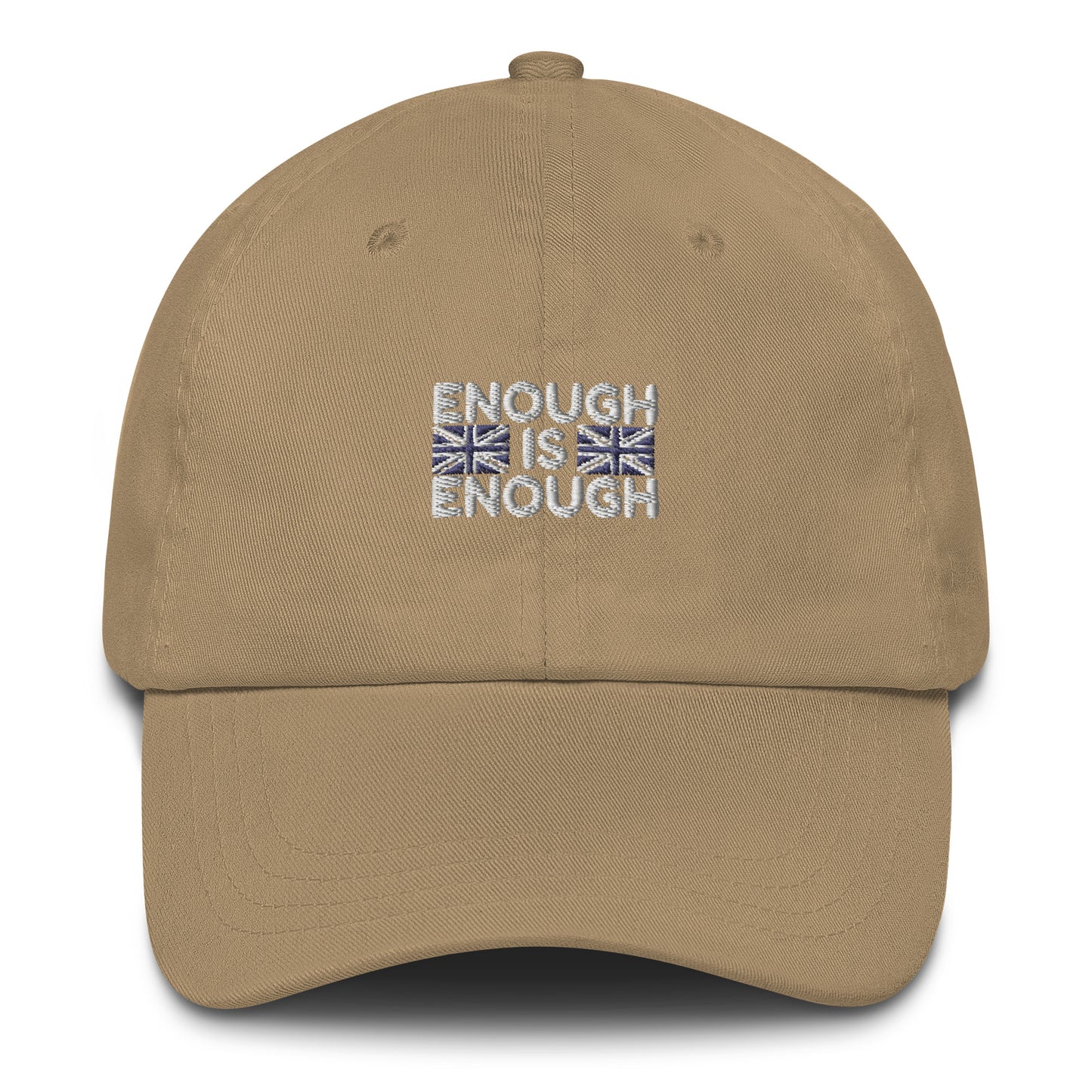 Enough is Enough - Union Jack Flag Baseball Cap