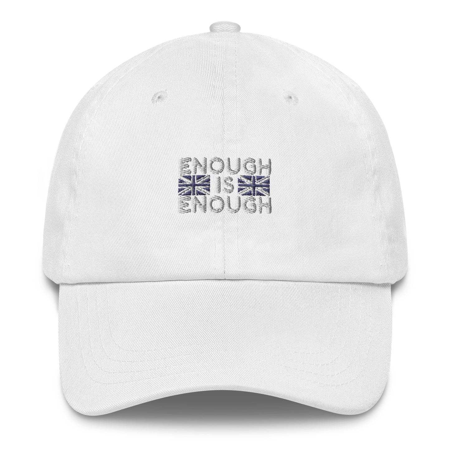 Enough is Enough - Union Jack Flag Baseball Cap