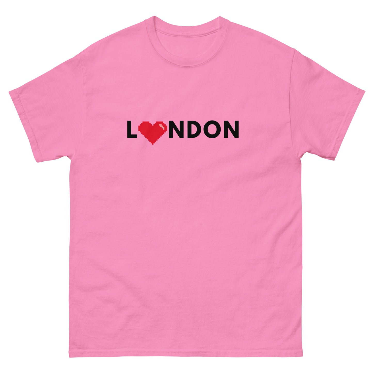 I Love London Pixelated Heart - classic tee