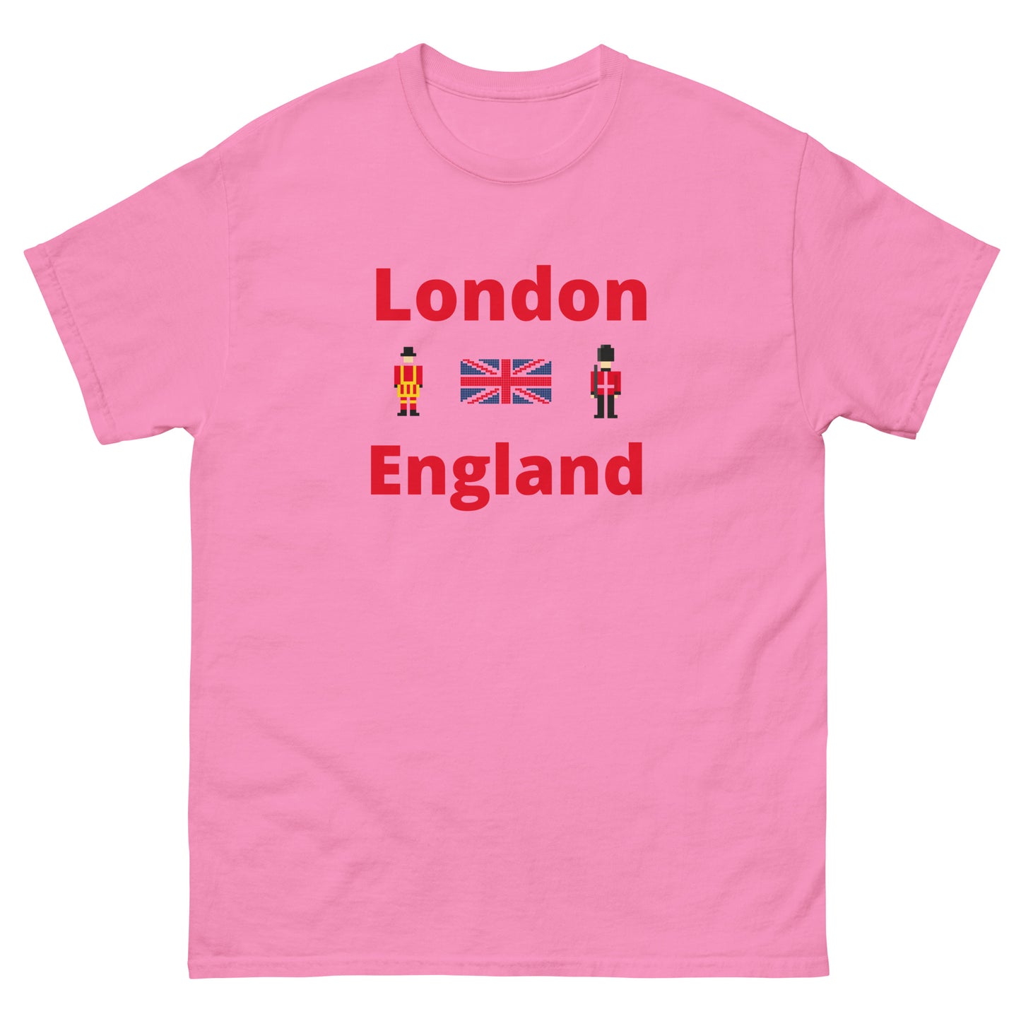 I love London with royal guard, Union Jack and solider T-Shirt