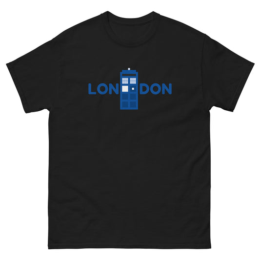 London Blue Police Box - classic tee