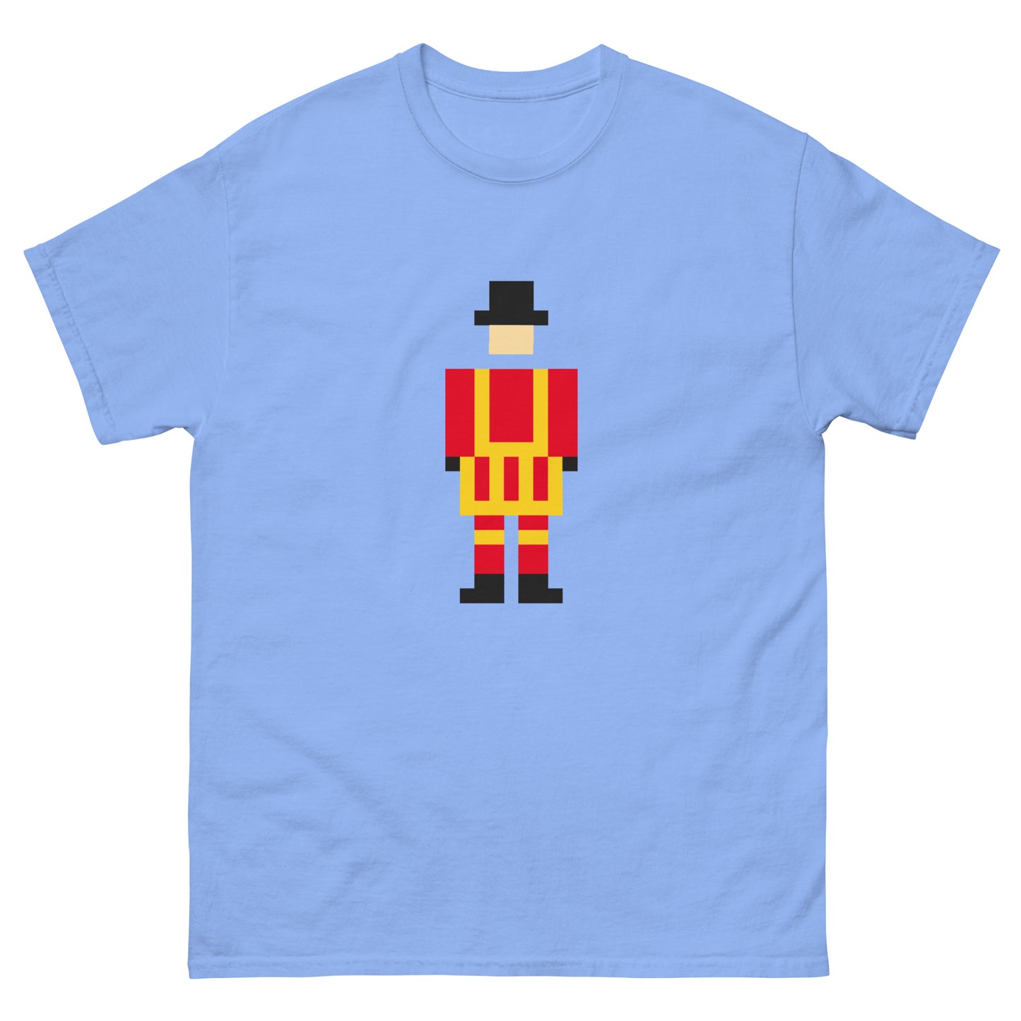 A royal guard or beefeater from the Tower of London. The royal guard is a pixel design suitable for all. 