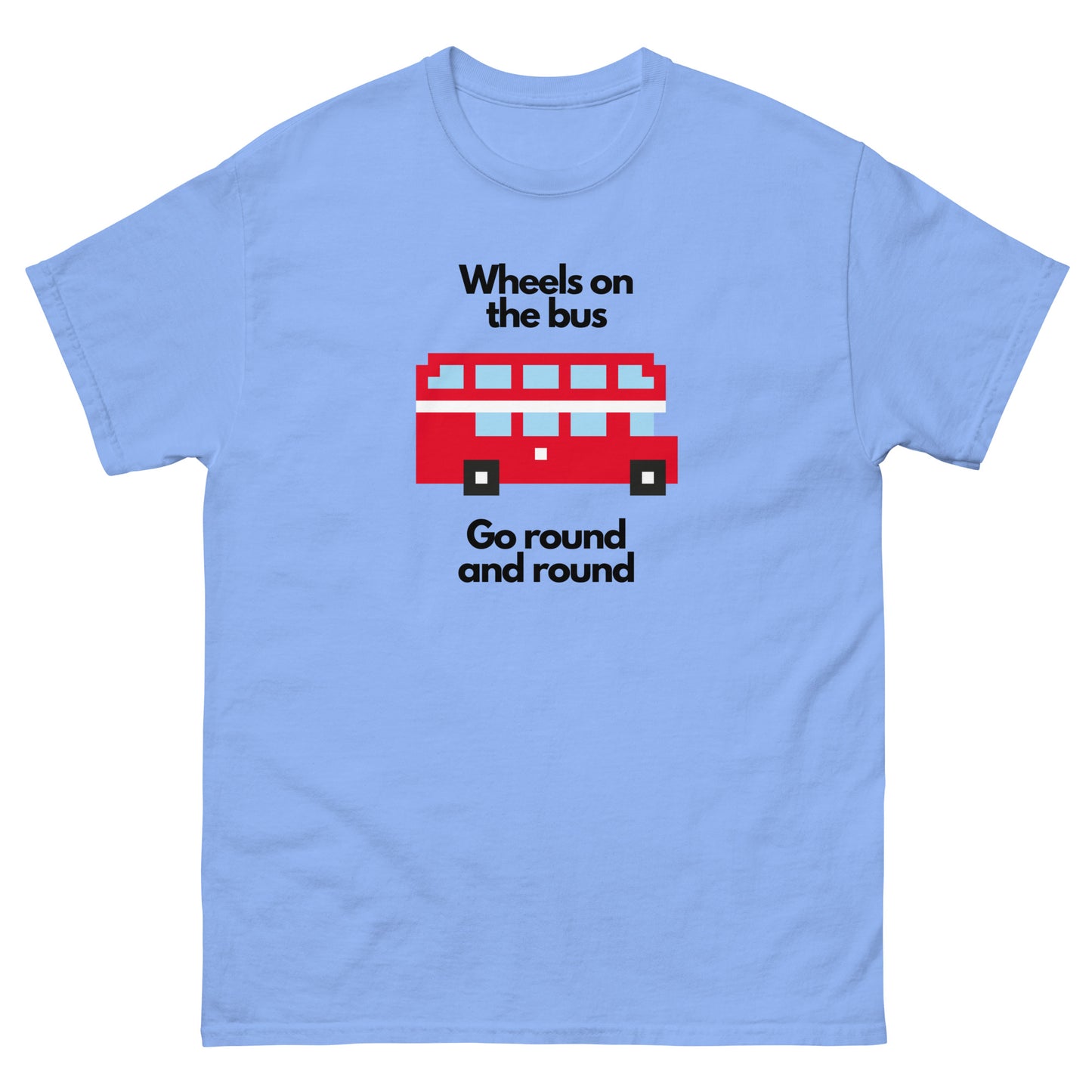 The Wheels on the Bus - Pixelated T-Shirt