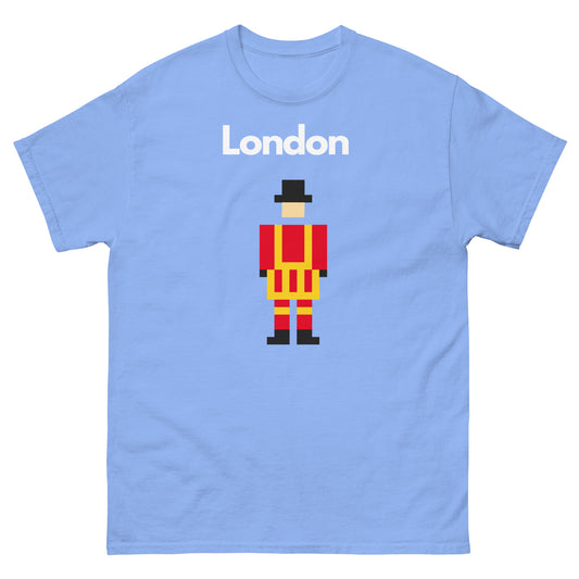 London Royal Guard Aka Beefeater - Men's classic tee Carolina Blue t-shirt