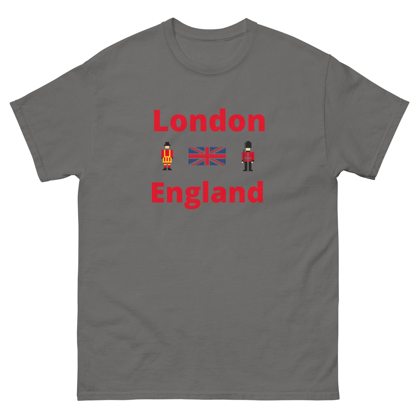 I love London with royal guard, Union Jack and solider T-Shirt