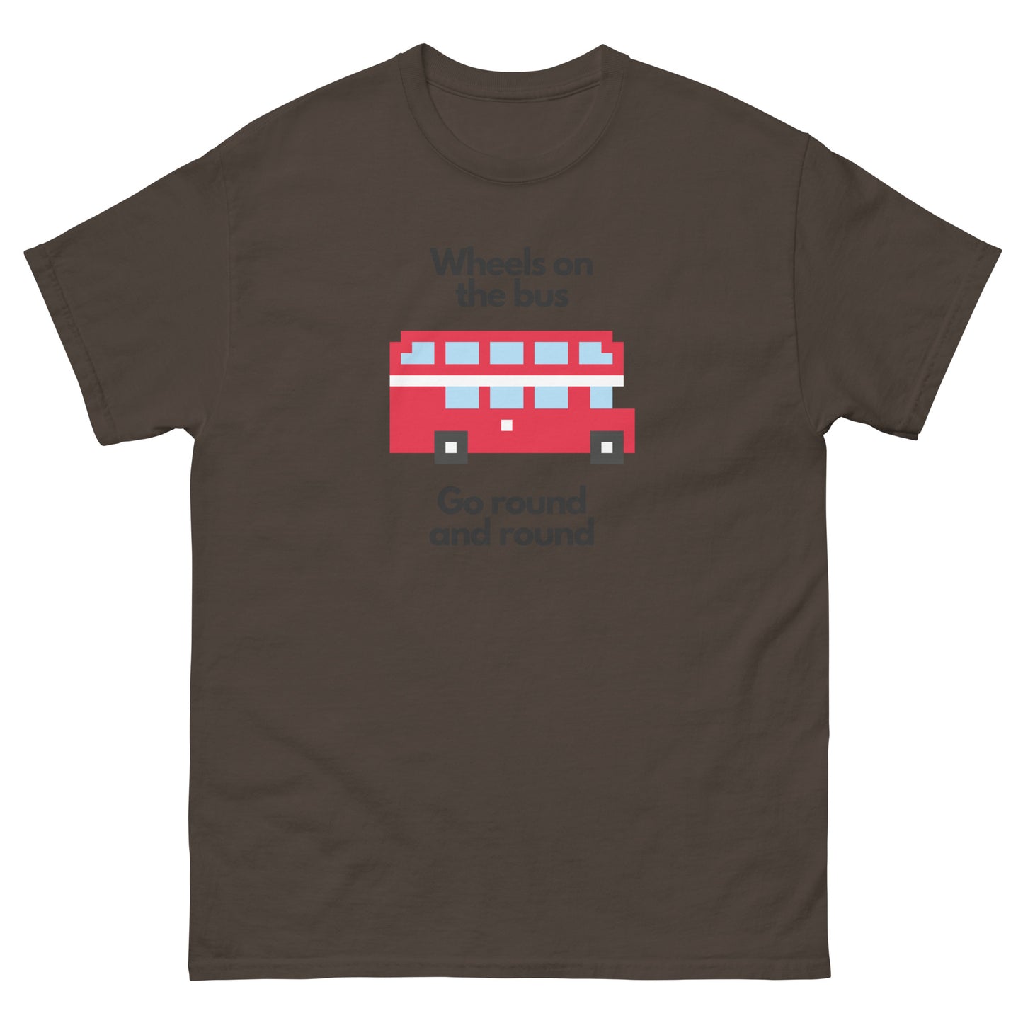 The Wheels on the Bus - Pixelated T-Shirt