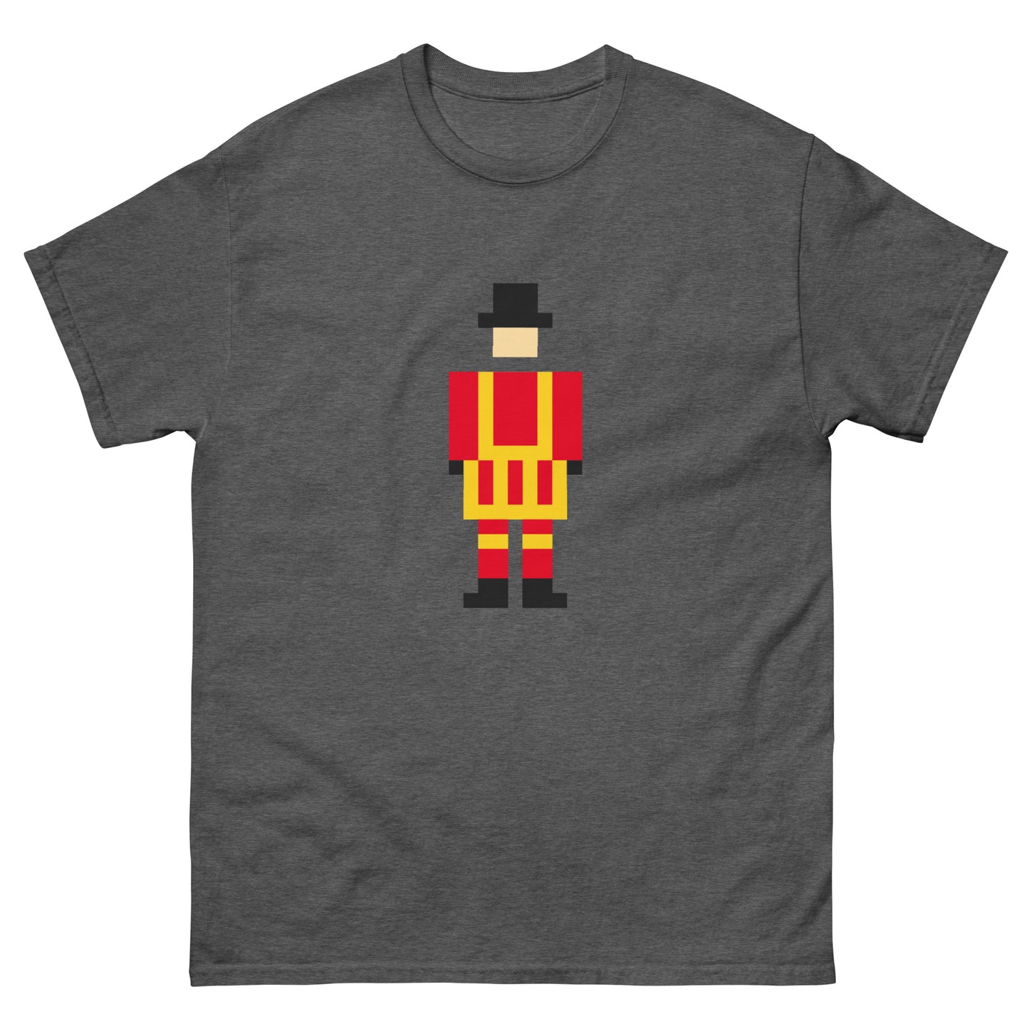 A royal guard or beefeater from the Tower of London. The royal guard is a pixel design suitable for all. 